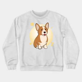 Cute corgi cartoon Crewneck Sweatshirt